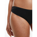Dámské kalhotky Bikini Briefs Flirty 000QF5153E 001 černá - Calvin Klein