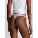 Dámská tanga 5Pack 000QD3556E NP1 vícebarevné - Calvin Klein