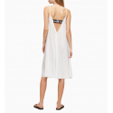 Plážové šaty KW0KW01071-YCD bílá - Calvin Klein
