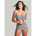 Vrchní díl plavek Serengeti Bandeau blue animal SW1653 - Panache