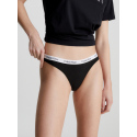 Dámská tanga Thong Carousel 0000D1617E 001 černá - Calvin Klein