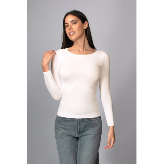 Dámská halenka Cashmere ultrasoft 212842 Ecru - Intimidea