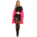 Sexy latexová sukně  R6631 černá - Koucla