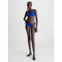 Dámská plavková podprsenka BIKINI KW0KW02041 C66 modrá - Calvin Klein
