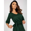 Dámské šaty LK SK 507883.88 tmavě zelená - Lakerta