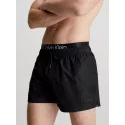 Pánské plavky KM0KM00947 BEH černé - Calvin Klein