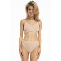 Dámské bambusové kalhotky Bamboo Bikini béžové - Julimex