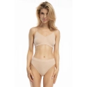 Dámské bambusové kalhotky Bamboo Bikini béžové - Julimex