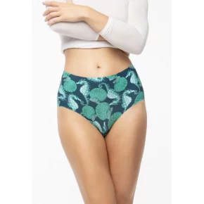 Kalhotky Sea Story Simple Maxi zelené - Julimex
