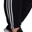 Dámské těhotenské kalhoty / tepláky Essentials W GS8614 Černá s bílou - Adidas