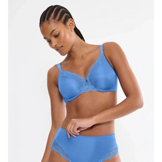 Podprsenka nevyztužená Ladyform Soft W modrá 005J - Triumph