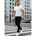 Pánské džíny slim fit UX4482 černé - FashionStreet