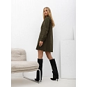Dámské šaty PM SK W2028 26,46 khaki - FPrice