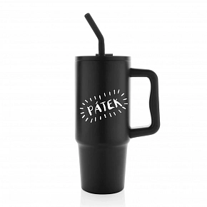 PÁTEK - černý cestovní termohrnek 900 ml PÁTEK - černý cestovní termohrnek 900 ml