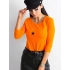 Dámská halenka 4690 oranžová - FPrice