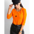 Dámská halenka 4690 oranžová - FPrice