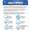 SPORT Plavecká obuv Agama 638 Tmavě modrá s černou - AQUA SPEED