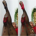 Sexy punčocháče s mašlemi 12-4149 - InStylefashion