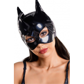 Dámská sexy erotik maska Erolanta 955020 Černá - Glossy
