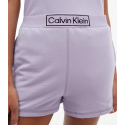 Dámský kraťasový set - QS6804E 10B- fialová - Calvin Klein
