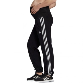 Dámské těhotenské kalhoty / tepláky Essentials W GS8614 Černá s bílou - Adidas