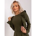 Dámské šaty EM SK HW 20 395.34P khaki - Lily Rose