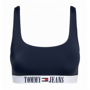 Jeans Dámský vrchní díl plavek UW0UW04410-C87 - Tommy Hilfiger