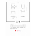 Korzet 810-COR white corset - Obsessive