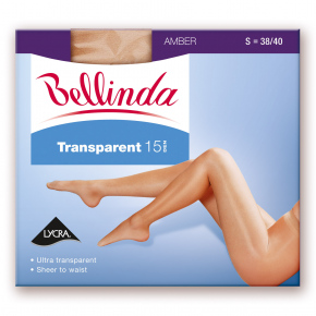 Dámské punčochové kalhoty TRANSPARENT 15 DEN - BELLINDA