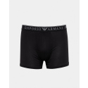 Pánské boxerky 2Pack 111912 4R720 černošedé - Emporio Armani