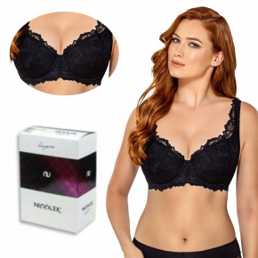 Dámská podprsenka TELIMENA Černá - Nipplex