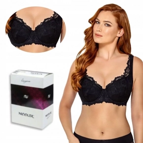 Dámská podprsenka TELIMENA Černá - Nipplex