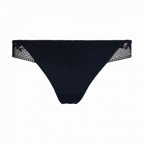 Dámská tanga Ditsy Lace UW0UW03815-DW5 - Tommy Hilfiger