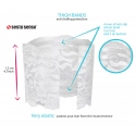 Pásky na stehna Thigh Bands krajka - Sesto Senso