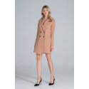 Dámské šaty M822 Brown - Figl