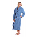 Župan unisex Athena se šálovým límcem 2116 5456 Denim - Vestis