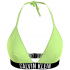 Dámská plavková podprsenka KW0KW02506 MOT neonově žluté - Calvin Klein