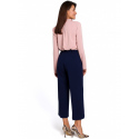 Dámské kalhoty S139 Tmavě modrá - Stylove