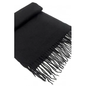 Dámská šála s třásněmi SZ 317 Černá - Bruno Rossi