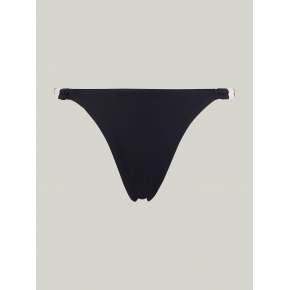 Dámské plavkové kalhotky CHEEKY STRING BIKINI UW0UW05298 DW5 tm. modré - Tommy Hilfiger