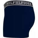 Pánské boxerky 3Pack UM0UM03185 0SX tm.modré/modré/vínové - Tommy Hilfiger