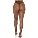 Dámské síťované punčocháče "Cross" R39128 černé - In-StyleFashion