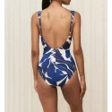 Dámské jednodílné plavky Summer Allure OWP 01 tmavě modré - Triumph