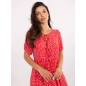 Dámské šaty D73771M30466A červené - Sublevel