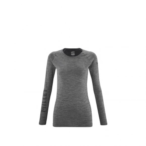 Dámské termotriko Dryn Warm šedé žíhané - Millet