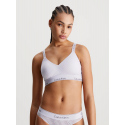 Dámské podprsenka LGHTLY LINED BRALETTE 000QF7797E LL0 lila - Calvin Klein