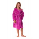Dětský župan Siena s kapucí 9156 pink pearl - Vestis