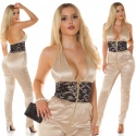 Sexy kombinéza 18549 se šněrováním - Koucla