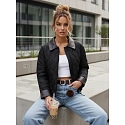 Dámská přechodná bunda TY5622 černá - FashionStreet 