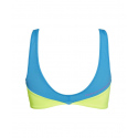 Vrchní díl plavek KW0KW00898-CEU modrožlutá - Calvin Klein
